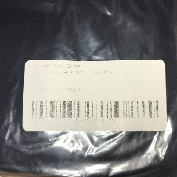 American Giant Ponte Joggers- BRAND NEW in bag, size Medium - Picture 2 of 3